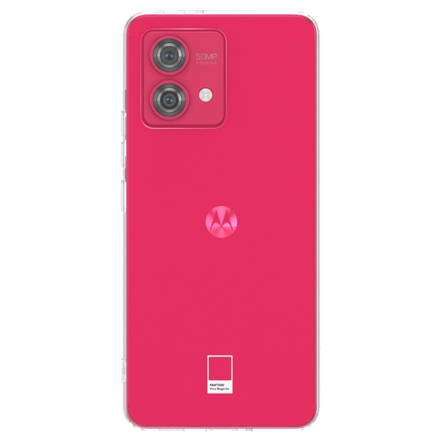 Picasee Motorola Moto G84 5G Hülle - Transparentes Silikon - Individuelles Fotodesign