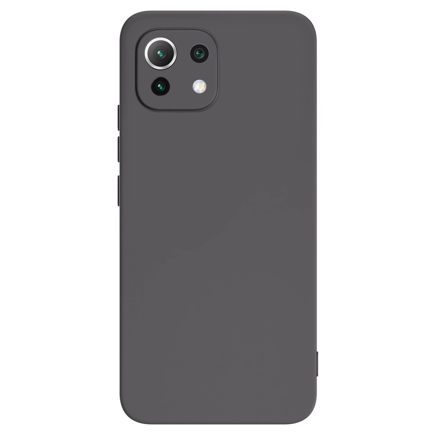 Picasee Xiaomi Mi 11 Lite Hülle - Schwarzes Silikon - Individuelles Fotodesign