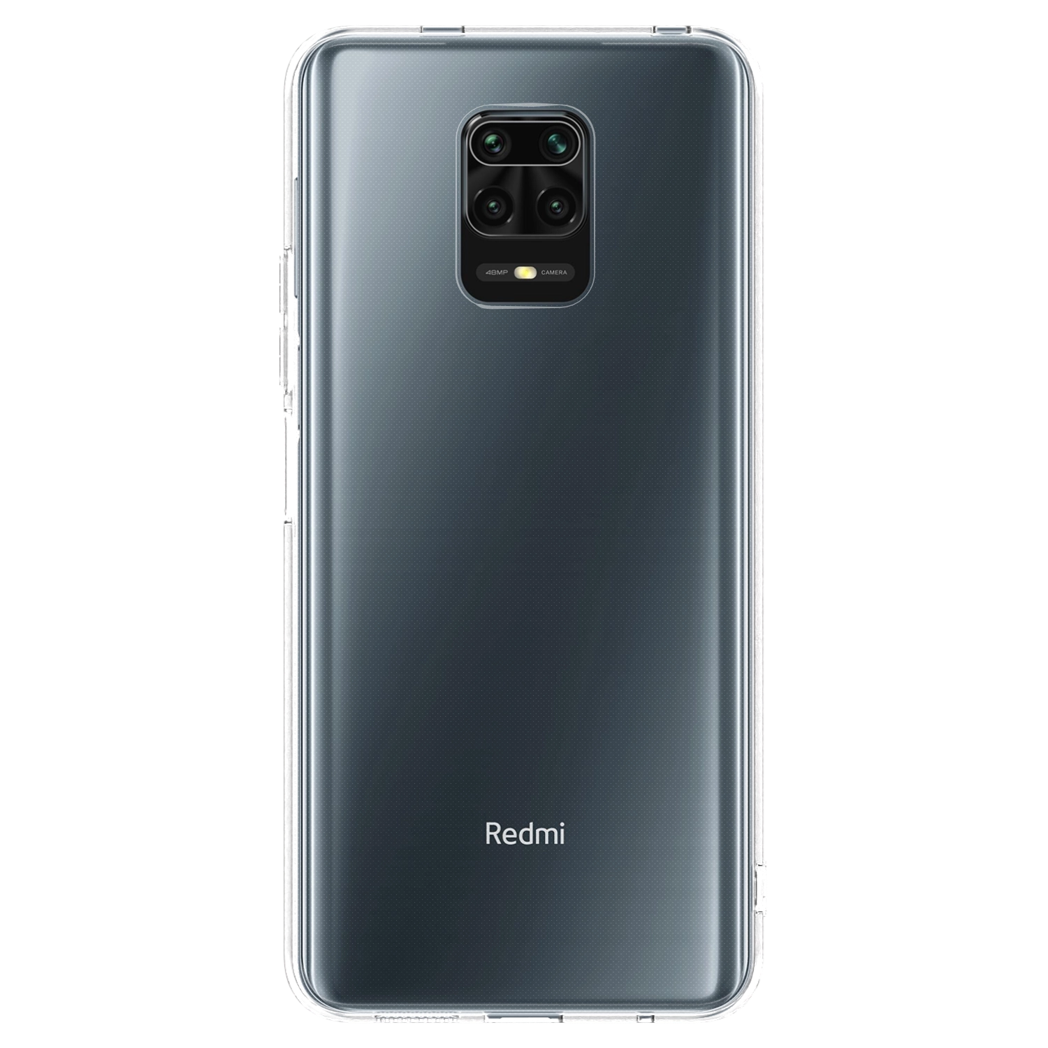 Picasee Xiaomi Redmi Note 9S Hülle - Transparentes Silikon - Individuelles Fotodesign