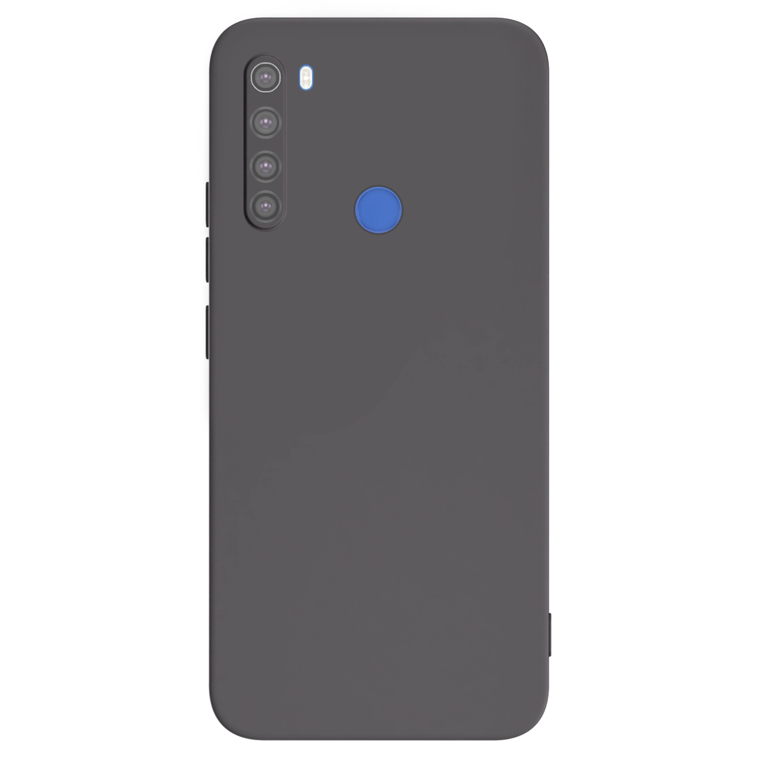 Picasee Xiaomi Redmi Note 8T Hülle - Schwarzes Silikon - Individuelles Fotodesign