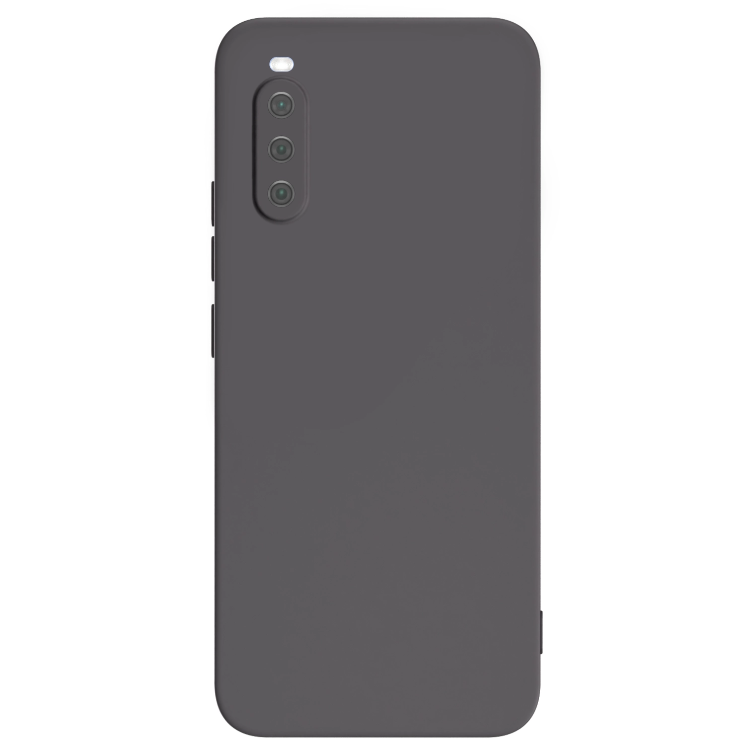 Picasee Sony Xperia 10 III Hülle - Schwarzes Silikon - Individuelles Fotodesign