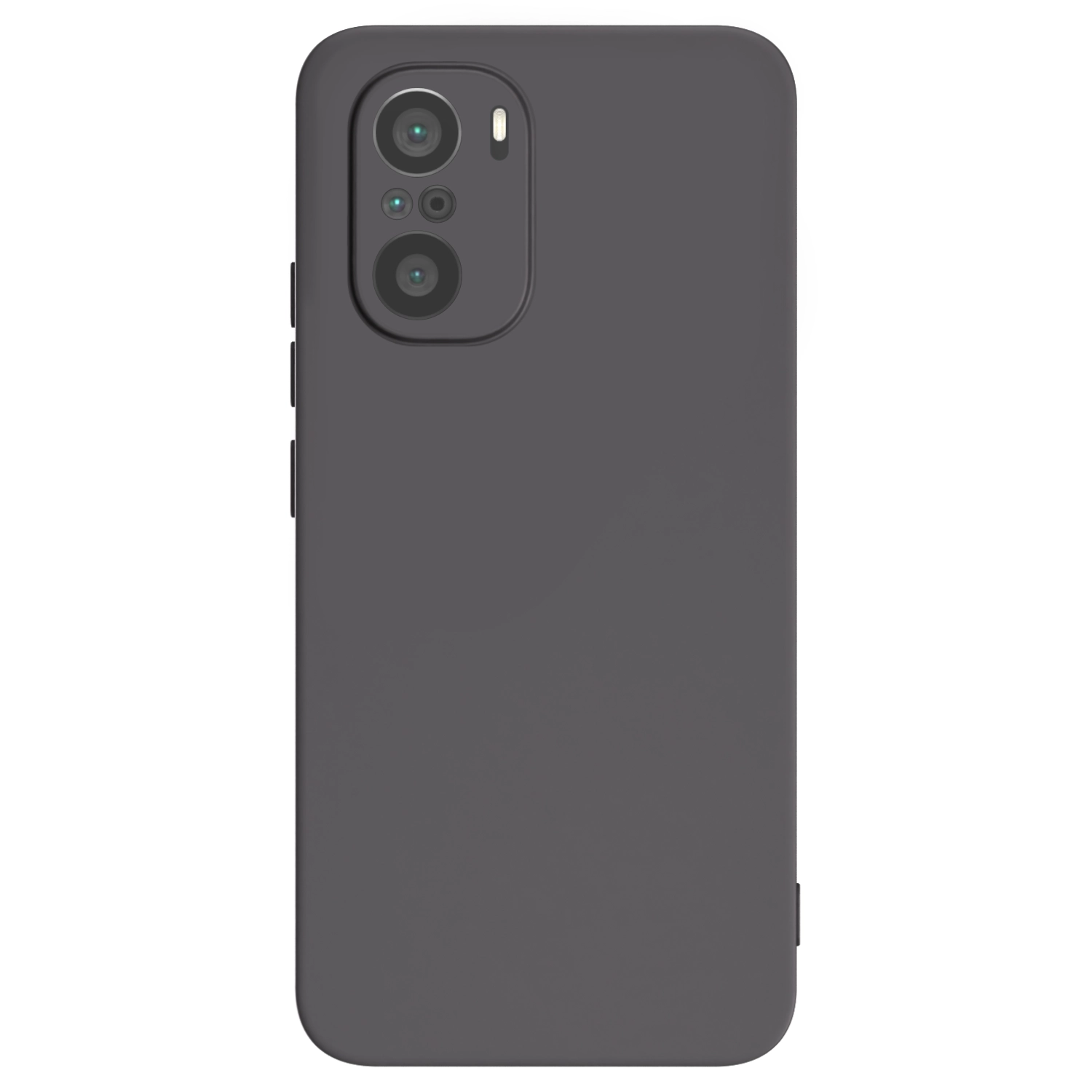 Picasee Xiaomi Poco F3 Hülle - Schwarzes Silikon - Individuelles Fotodesign