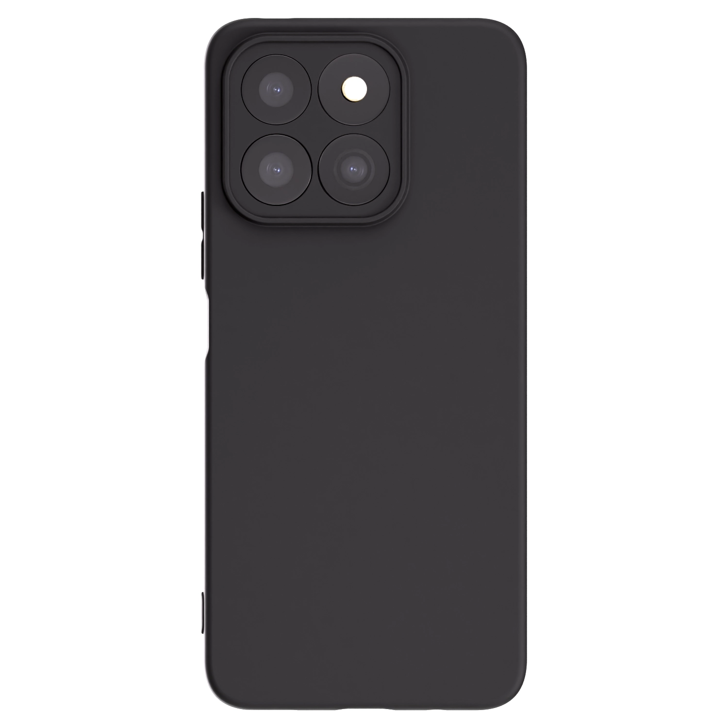 Picasee Honor X8b Hülle - Schwarzes Silikon - Individuelles Fotodesign