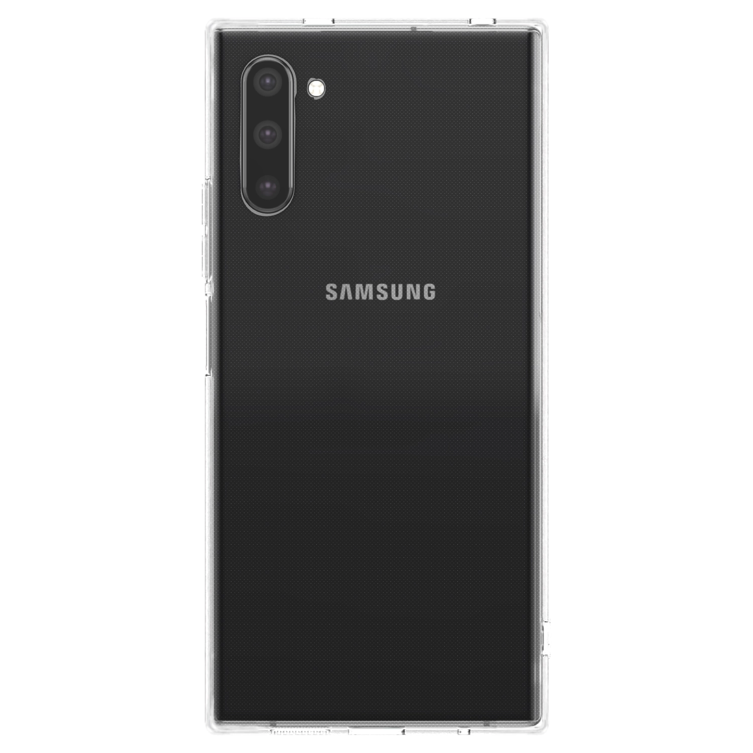 Picasee Samsung Galaxy Note 10 N970F Hülle - Transparentes Silikon - Individuelles Fotodesign
