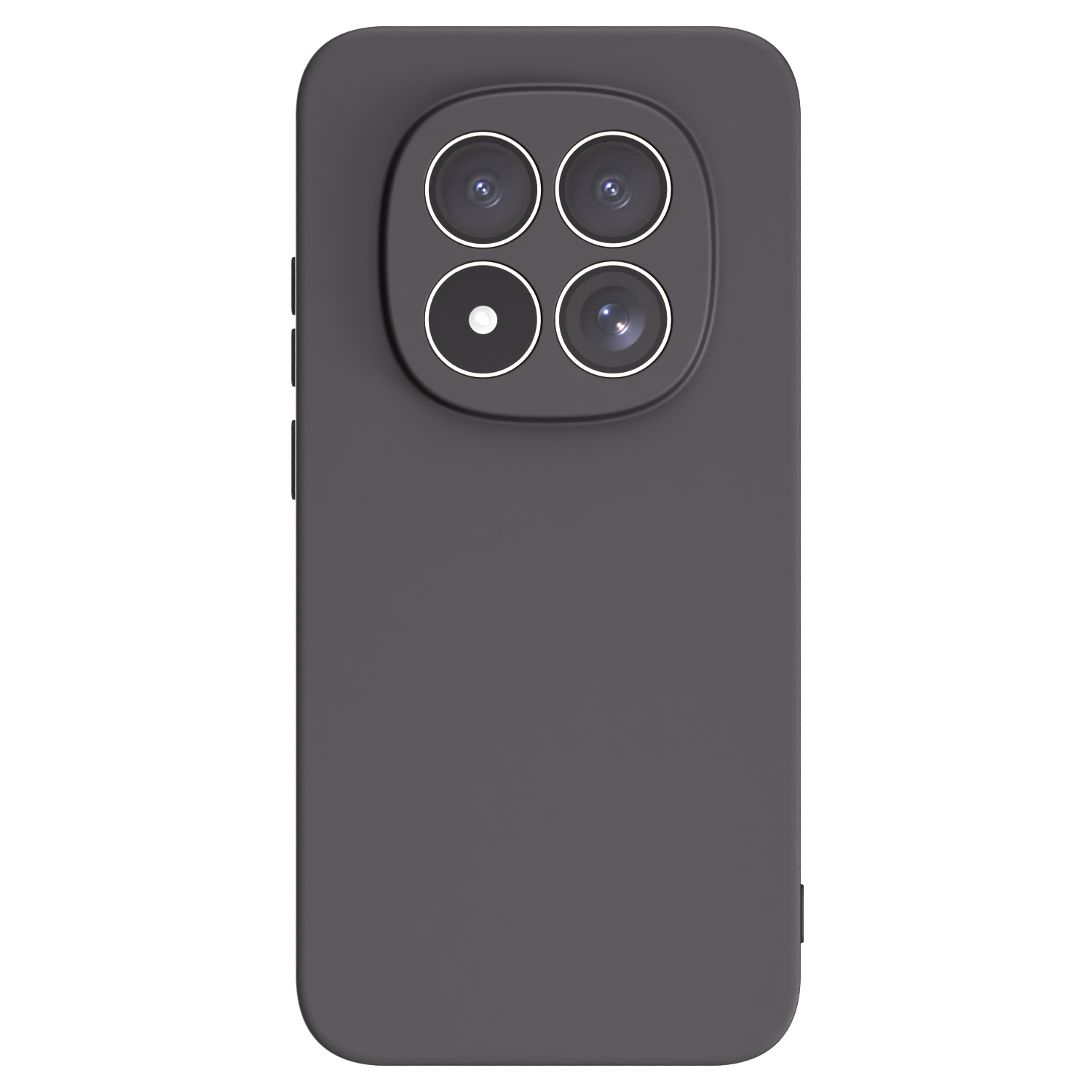 Picasee Xiaomi Redmi Note 15 Pro 4G Hülle - Schwarzes Silikon - Individuelles Fotodesign