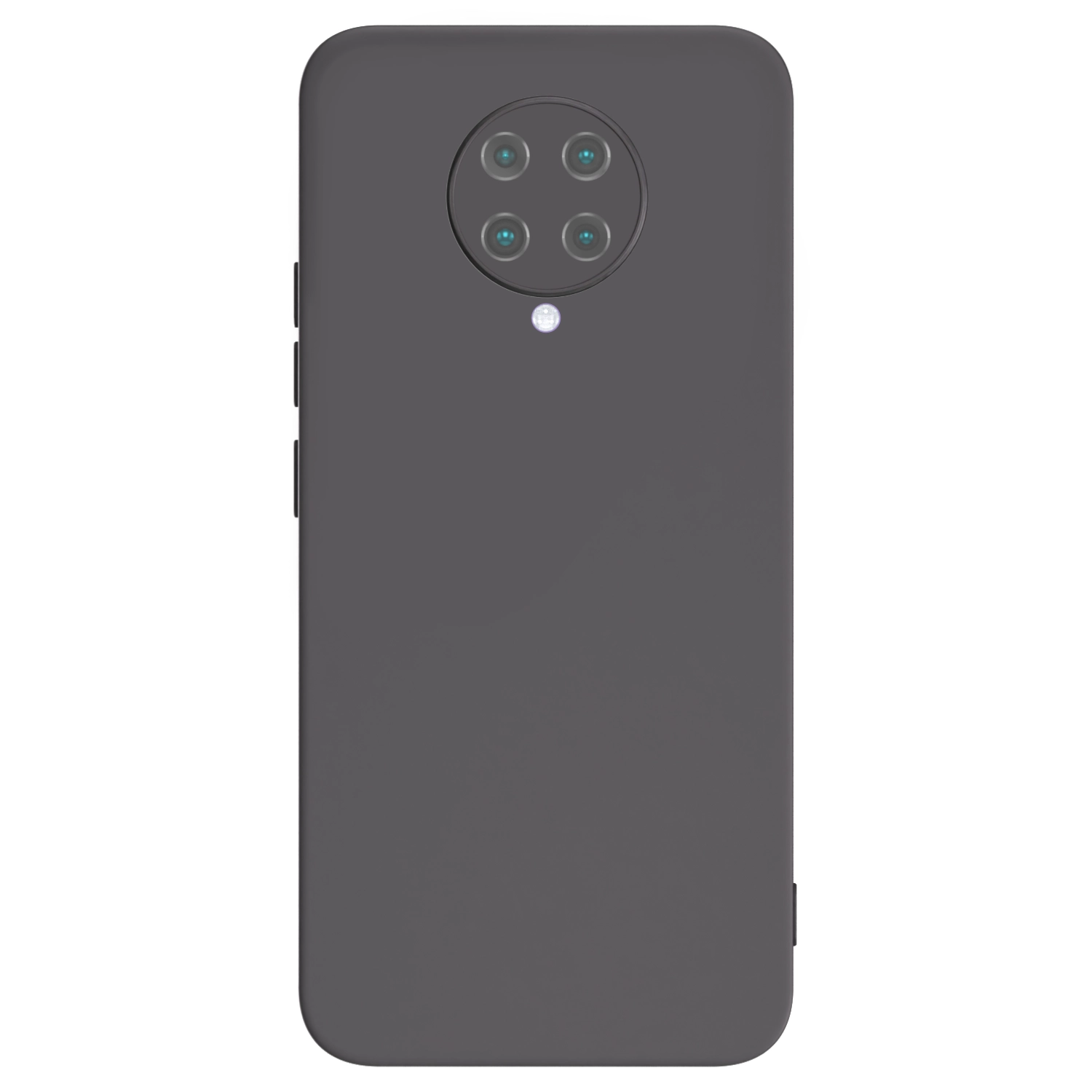 Picasee Xiaomi Poco F2 Pro Hülle - Schwarzes Silikon - Individuelles Fotodesign