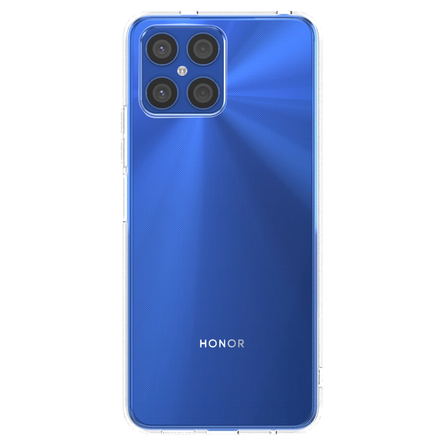 Picasee Honor X8 4G Hülle - Transparentes Silikon - Individuelles Fotodesign