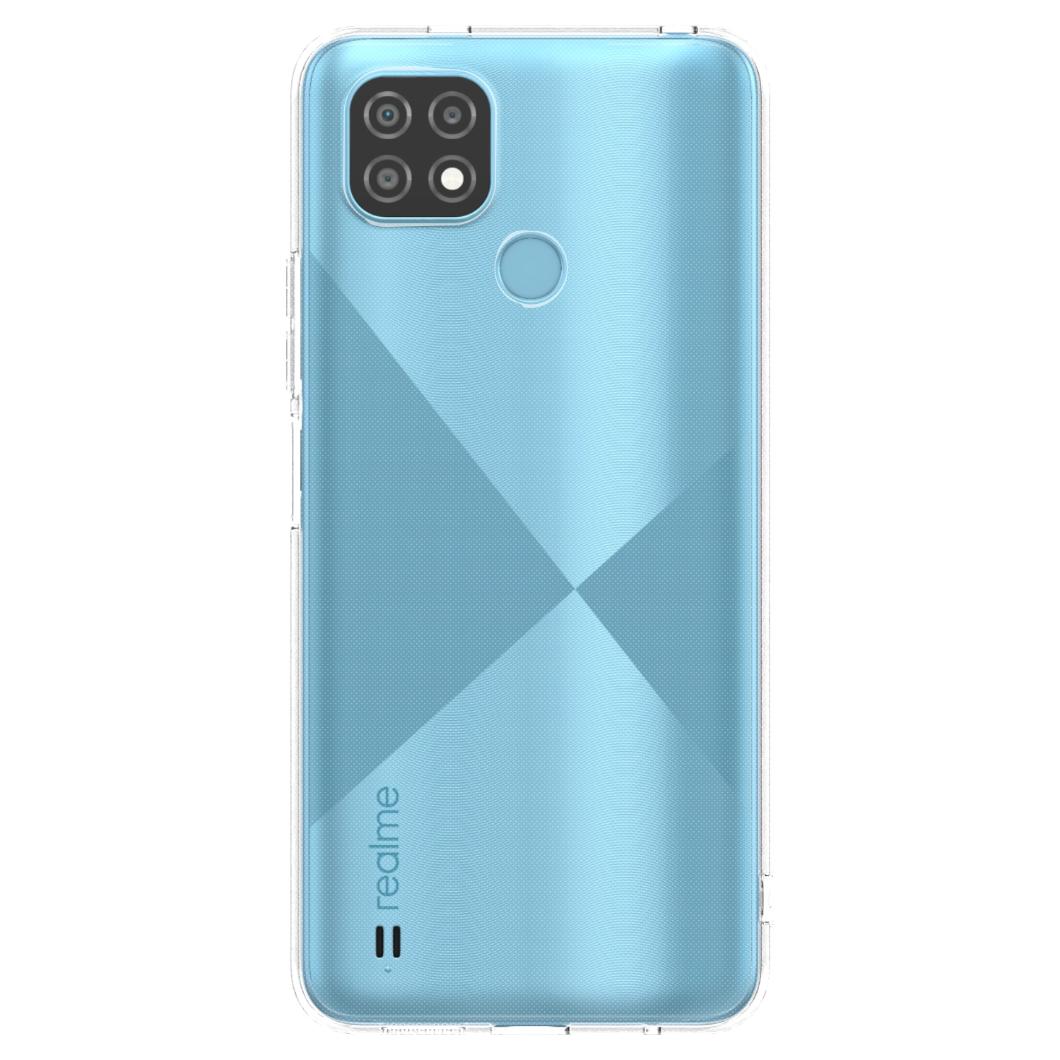Picasee Realme C21 Hülle - Transparentes Silikon - Individuelles Fotodesign