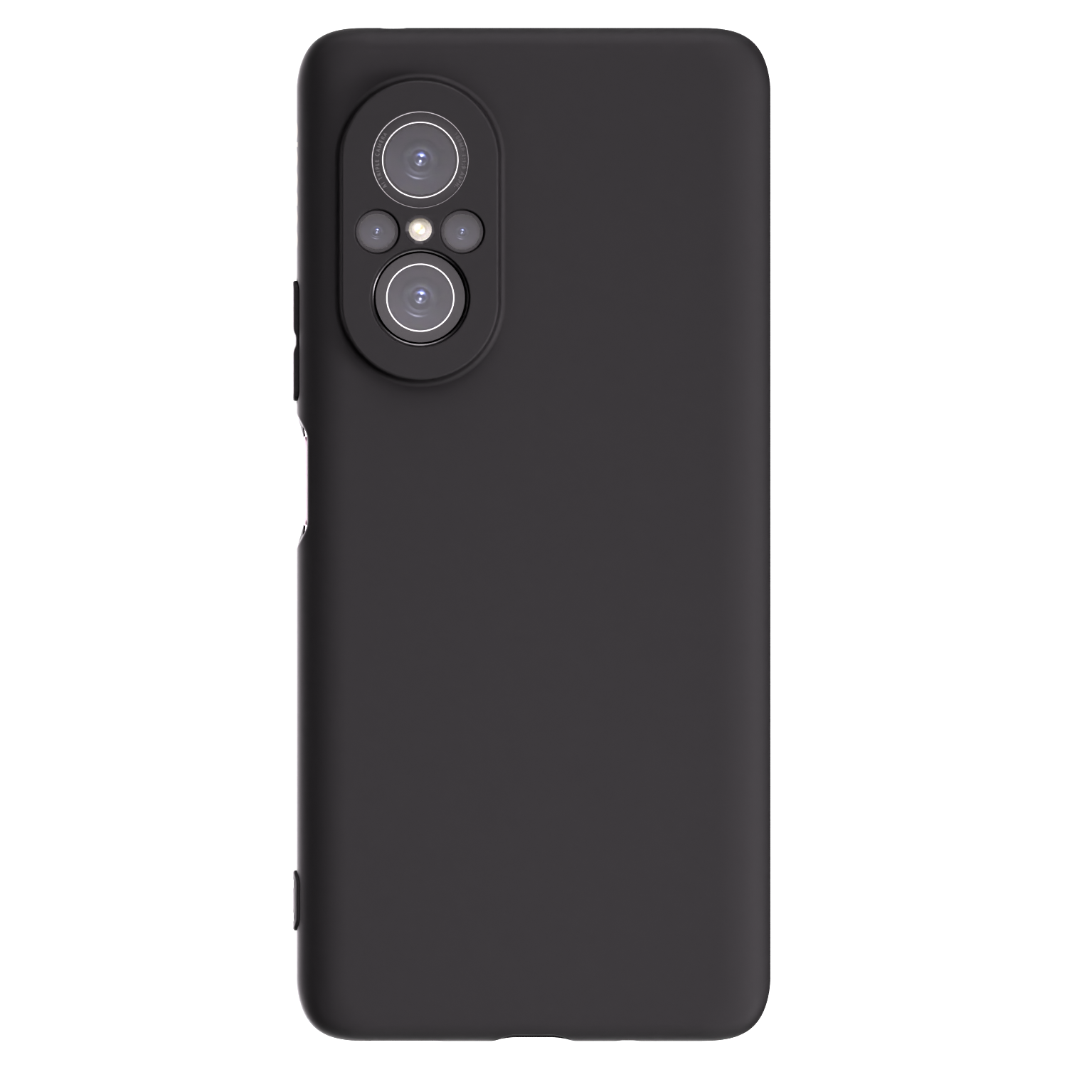 Picasee Huawei Nova 9 SE Hülle - Schwarzes Silikon - Individuelles Fotodesign