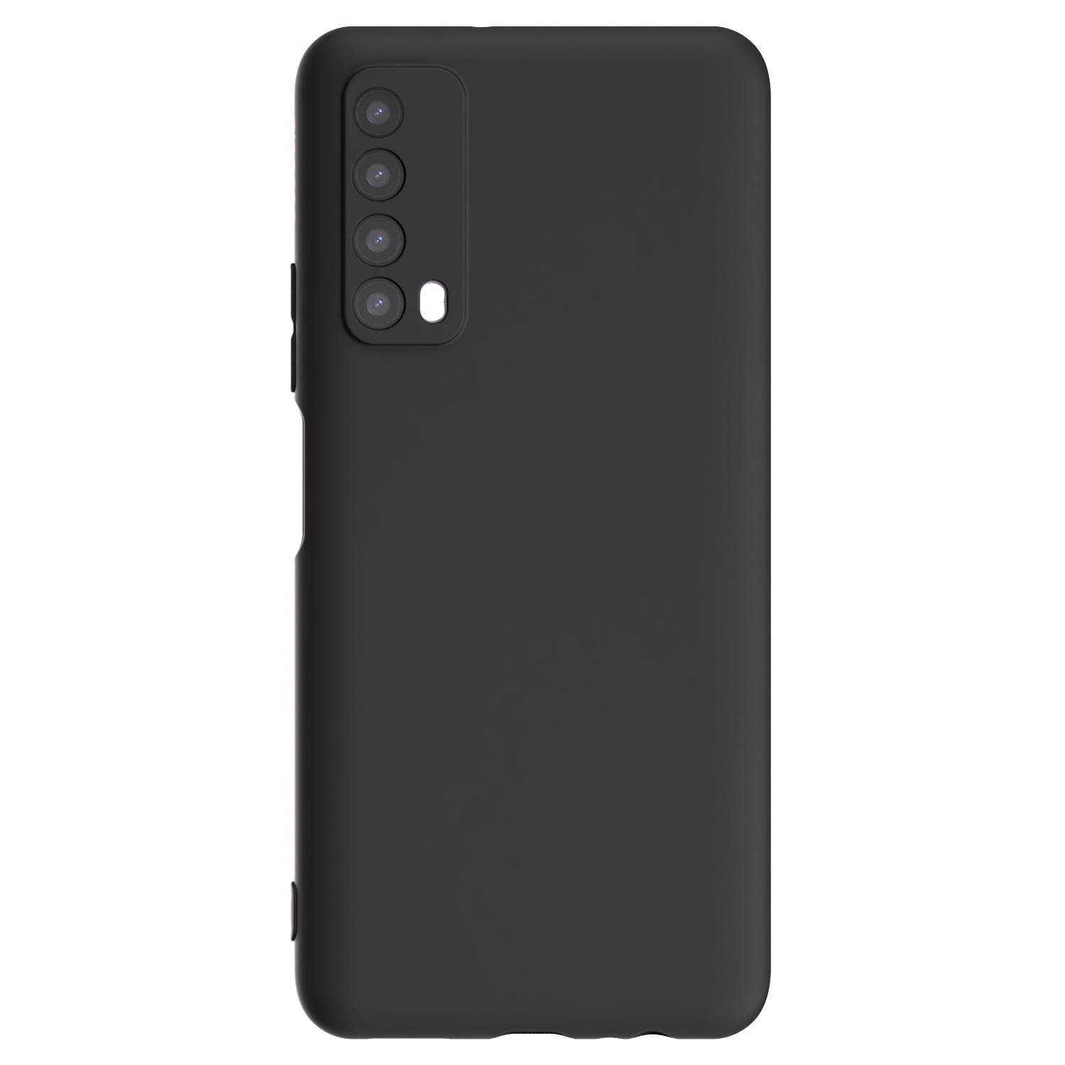 Picasee Huawei P Smart 2021 Hülle - Schwarzes Silikon - Individuelles Fotodesign