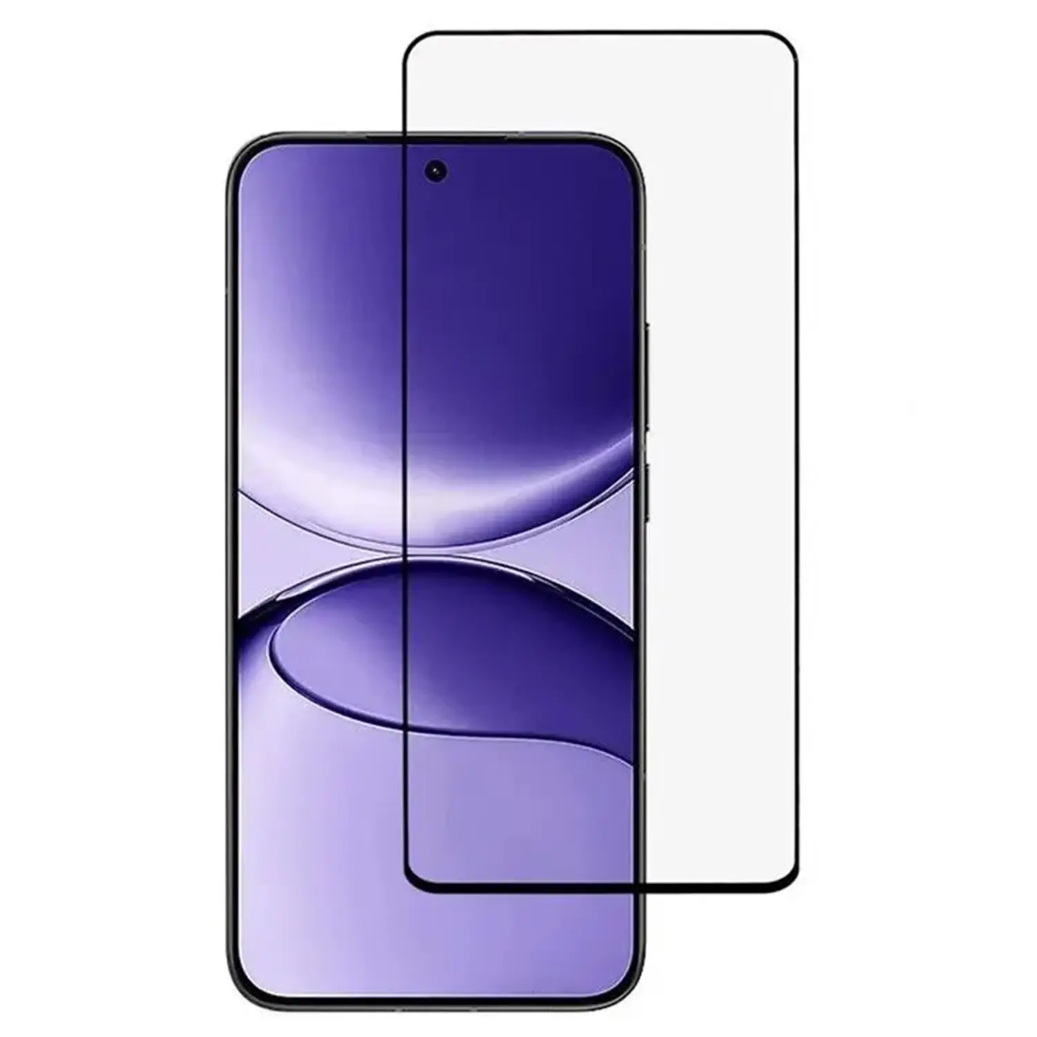 3x Picasee gehärtetes 3D Schutzglas mit Rahmen für Xiaomi Poco F8 Ultra - schwarz - 2+1 gratis