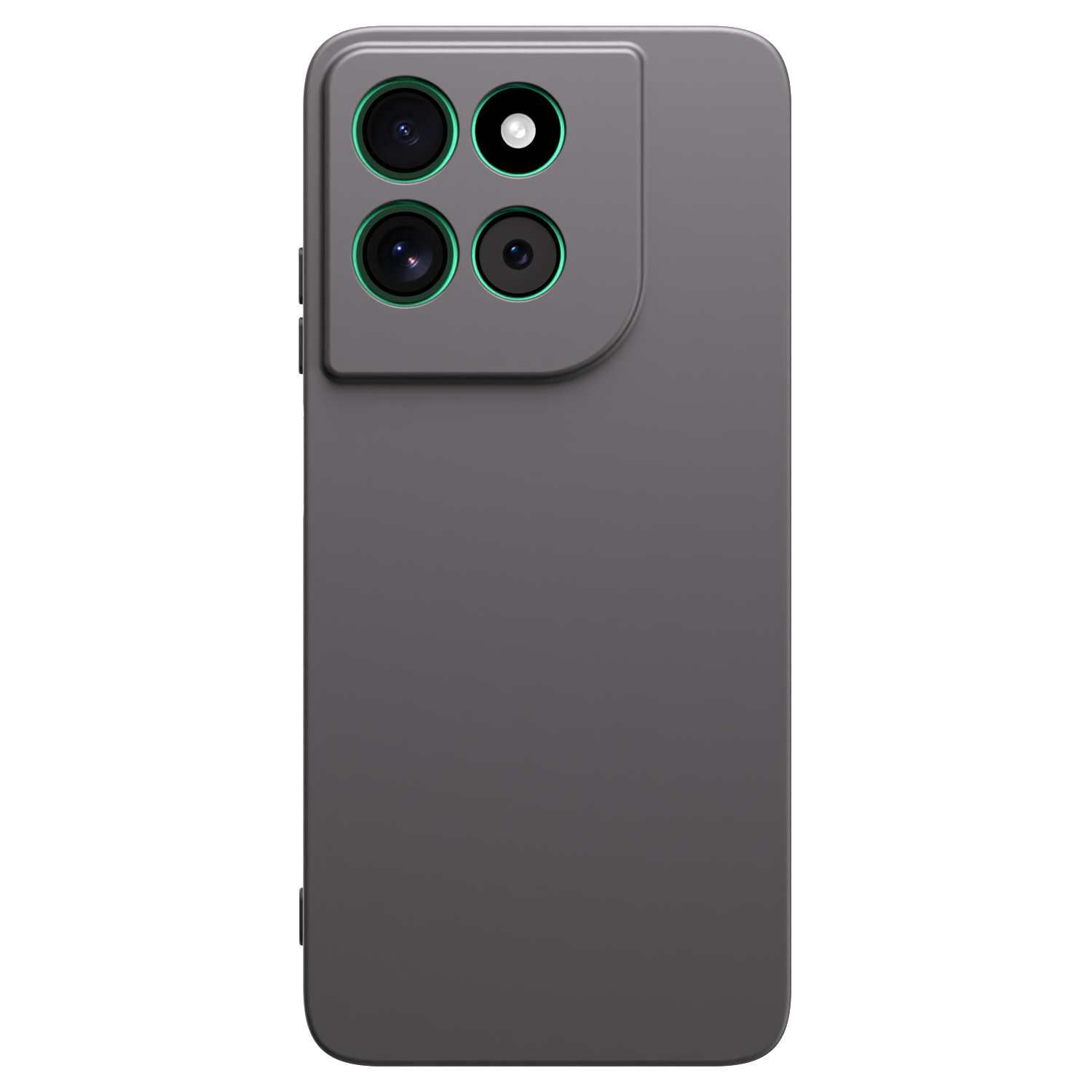 Picasee Motorola Moto G57 Power Hülle - Schwarzes Silikon - Individuelles Fotodesign