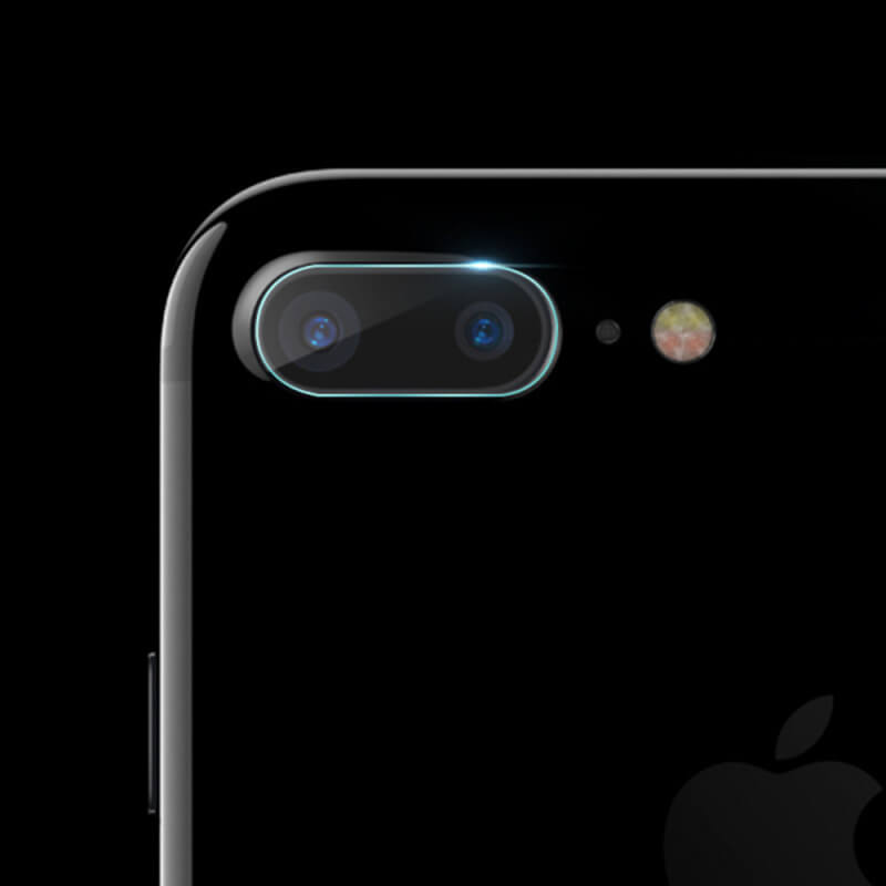 3x Picasee gehärtetes Schutzglas für das Kamerobjektiv des Mobiltelefons Apple iPhone 8 Plus 2+1 gratis