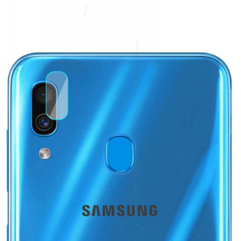 3x Picasee gehärtetes Schutzglas für das Kamerobjektiv des Mobiltelefons Samsung Galaxy A20e A202F 2+1 gratis