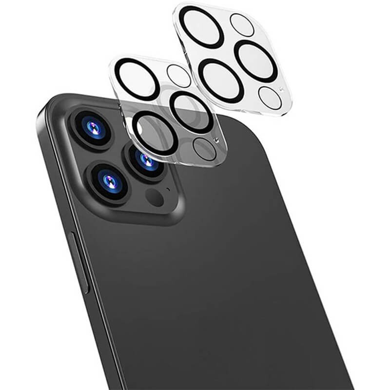 3x Picasee gehärtetes Schutzglas für das Kamerobjektiv des Mobiltelefons Apple iPhone 12 Pro Max 2+1 gratis