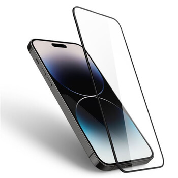 3x gehärtetes 3D Schutzglas mit Rahmen für Apple iPhone 16 Pro Max - schwarz