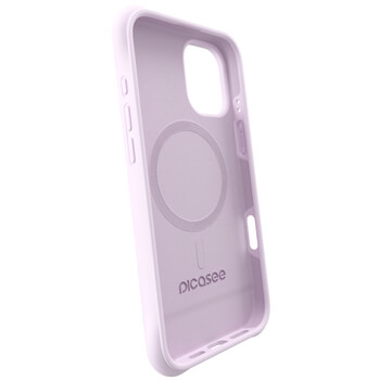 Picasee Apple iPhone 16 Plus Shock-proof case s MagSafe - Personalisierte Gravur - Lila