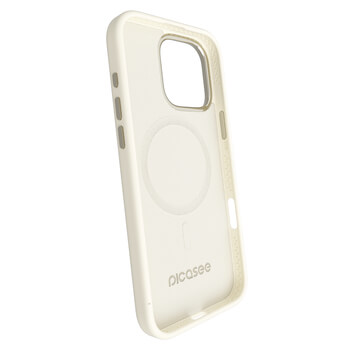 Picasee Premium case mit MagSafe - Personalisierte Gravur - Beige