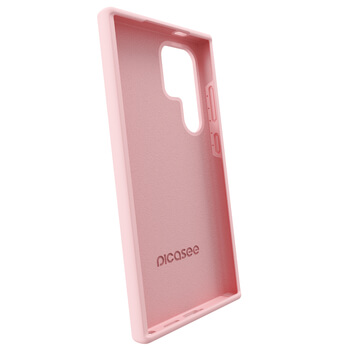 Picasee Samsung Galaxy S22 Ultra 5G Liquid case - Personalisierte Gravur - Rosa