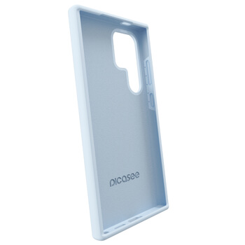 Picasee Samsung Galaxy S24 Ultra S928B 5G Liquid case - Personalisierte Gravur - Blau