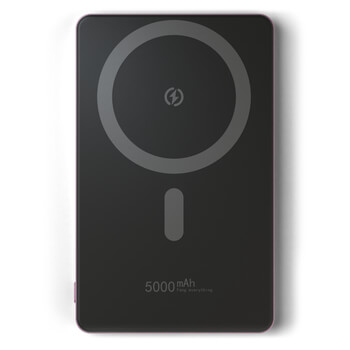 Picasee Powerbank mit MagSafe 5 000 mAh - Rosa