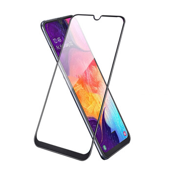 3x Picasee gehärtetes 3D Schutzglas mit Rahmen für Samsung Galaxy A20e A202F - schwarz - 2+1 gratis