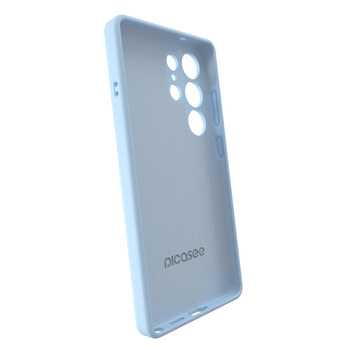Picasee Samsung Galaxy S25 Ultra 5G Liquid case - Personalisierte Gravur - Blau