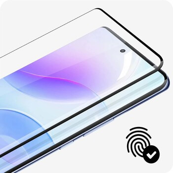 Picasee gehärtetes 3D Schutzglas mit Rahmen für Xiaomi Redmi Note 14 4G - schwarz