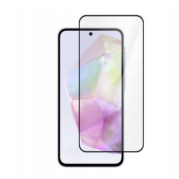 Picasee gehärtetes 3D Schutzglas mit Rahmen für Samsung Galaxy A36 5G - schwarz