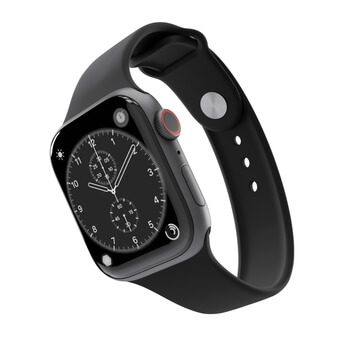 Gürtel mit Gravur Apple Watch 41 mm (7.series) - Schwarz