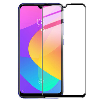 Picasee gehärtetes 3D Schutzglas mit Rahmen für Xiaomi Mi A3 - schwarz