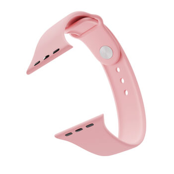 Picasee Gürtel mit Gravur für Apple Watch 45 mm (8.series) - Rosa