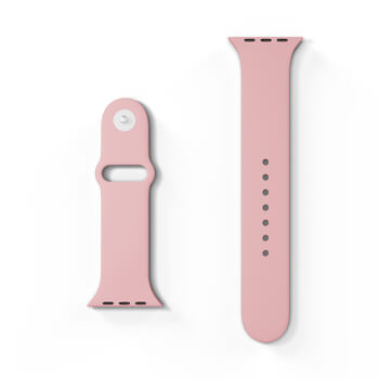 Picasee Gürtel mit Gravur für Apple Watch 40 mm (5.series) - Rosa