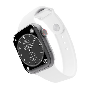 Gürtel mit Gravur Apple Watch 45 mm (9.series) - Weiß