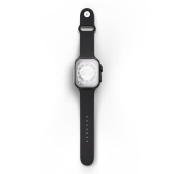 Picasee Gürtel mit Gravur für Apple Watch Ultra 2 49 mm - Schwarz