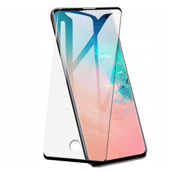 3D gehärtetes Schutzglas für Samsung Galaxy S10 G973 - schwarz