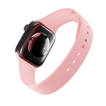 Picasee Gürtel mit Gravur für Apple Watch SE 44 mm (2024) - Rosa