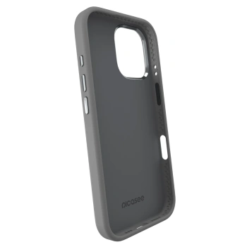 Picasee Premium case mit MagSafe - Personalisierte Gravur - Grau