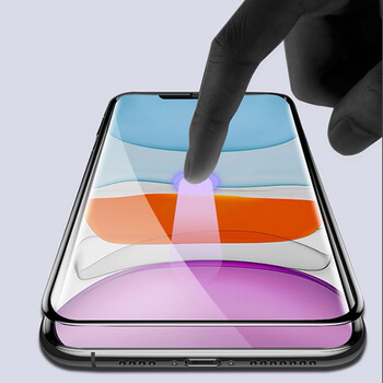 3x Picasee gehärtetes 3D Schutzglas mit Rahmen für Apple iPhone 11 Pro - schwarz - 2+1 gratis