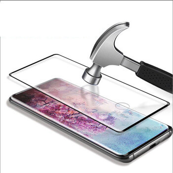 Picasee 3D gehärtetes Schutzglas für Samsung Galaxy Note 10 N970F - schwarz