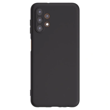 Picasee Samsung Galaxy A13 4G A135 Hülle - Schwarzes Silikon - Individuelles Fotodesign