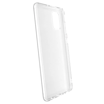 Picasee Samsung Galaxy A71 A715F Hülle - Transparentes Silikon - Black Bliss