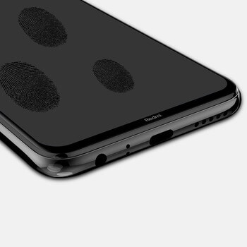 Picasee gehärtetes 3D Schutzglas mit Rahmen für Xiaomi Redmi Note 8 - schwarz