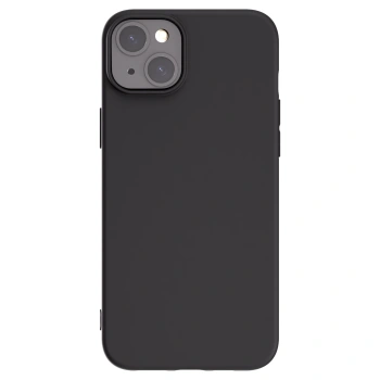 Picasee Apple iPhone 15 Plus Hülle - Schwarzes Silikon - Individuelles Fotodesign