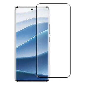3x gehärtetes 3D Schutzglas mit Rahmen für Xiaomi Redmi Note 15 - schwarz