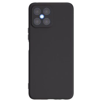 Picasee Honor X8 4G Hülle - Schwarzes Silikon - Individuelles Fotodesign