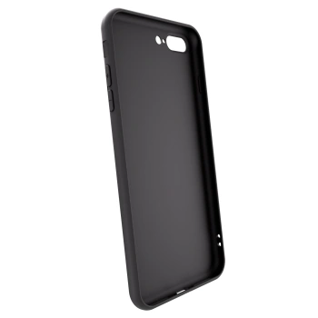 Picasee Apple iPhone 8 Plus Hülle - Schwarzes Silikon - Mystic Melody