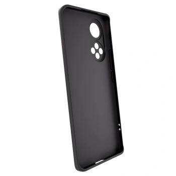 Picasee Huawei Nova 9 Hülle - Schwarzes Silikon - Midnight Leopard