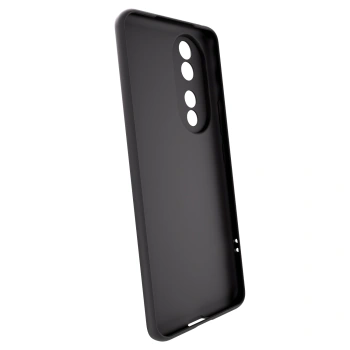 Picasee Honor 90 5G Hülle - Schwarzes Silikon - Midnight Leopard