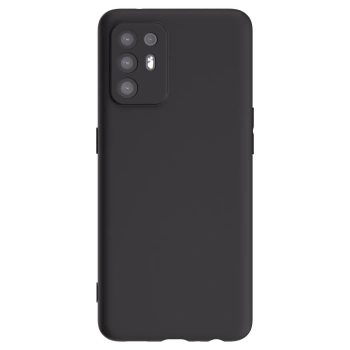 Picasee OPPO A94 5G Hülle - Schwarzes Silikon - Individuelles Fotodesign